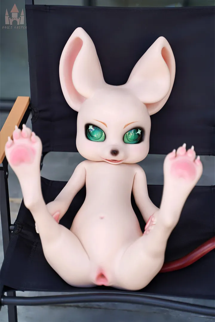 80cm (2ft7) Furry All-In-One Silicone Sex Doll - Cheese Mouse